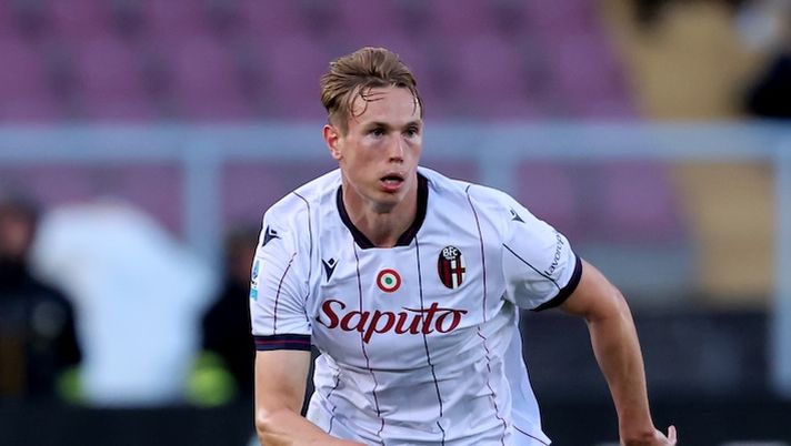 LECCE, ITALY - SEPTEMBER 28: Lysaker Heggem of Bologna FC 1909 during the Serie A match between US Lecce and Bologna FC 1909 at Stadio Via del Mare on September 28, 2025 in Lecce, Italy. (Photo by Maurizio Lagana/Getty Images) Ecco cinque scommesse per la 10a giornata al fantacalcio: potete pensarci - immagine 1