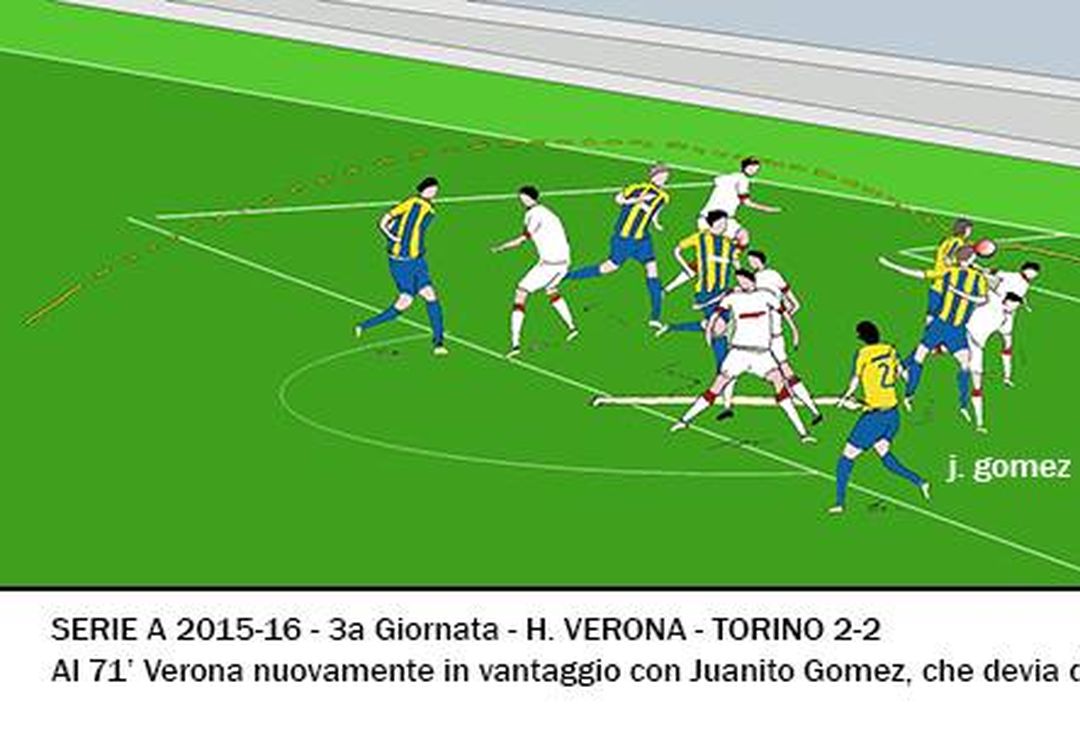 Verona-Torino 2-2, Baselli ed Acquah riagguantano l’Hellas: la vignetta della partita - immagine 4