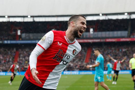 David Hancko, Feyenoord (Photo by Rico Brouwer/Soccrates/Getty Images) David Hancko, Feyenoord