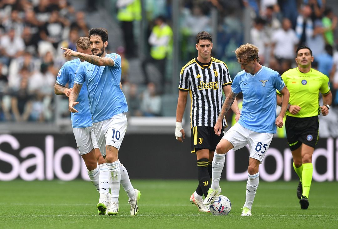 Nicolò Rovella e Luis Alberto