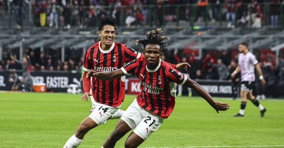 Milan Udinese 1 0 (45?): Chukwueze gol, Reijnders fuori | Serie A News