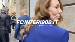 VIDEO FCIN1908 / Inter-Barcellona, Katherine Ralph e Marotta dopo il pranzo UEFA