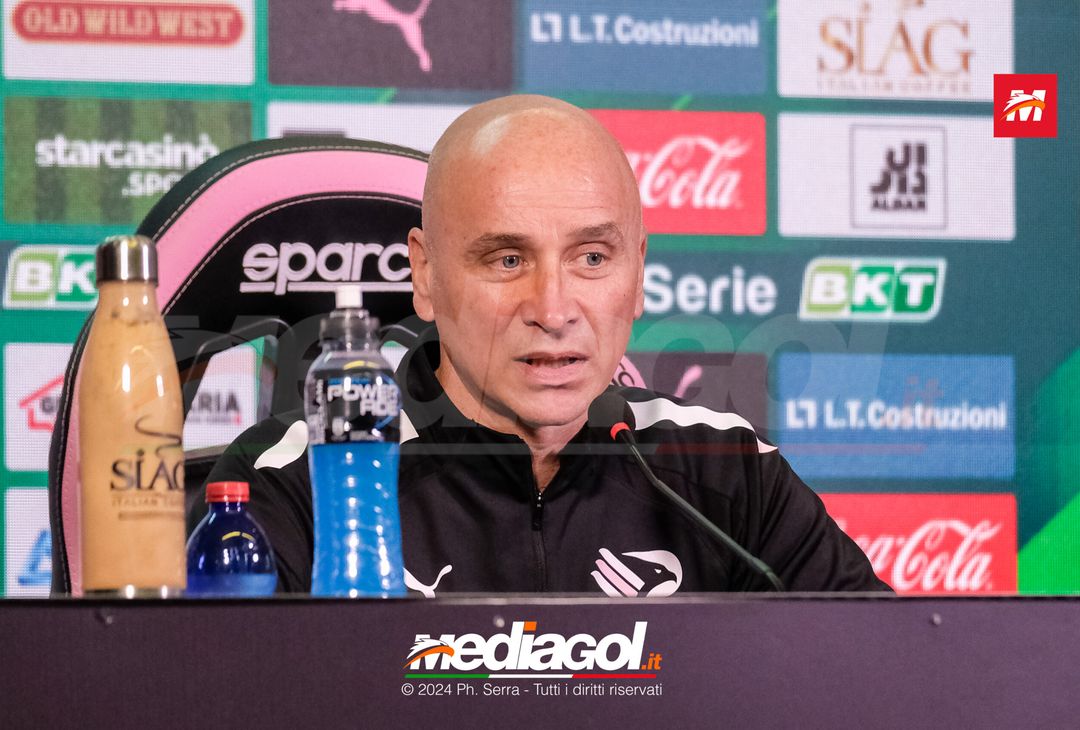 FOTO PALERMO, verso il Cittadella: la conferenza stampa di mister Corini (GALLERY) - immagine 7