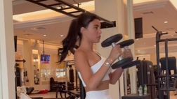 VIDEO / Michelle Sander, l’allenamento in palestra infiamma il web