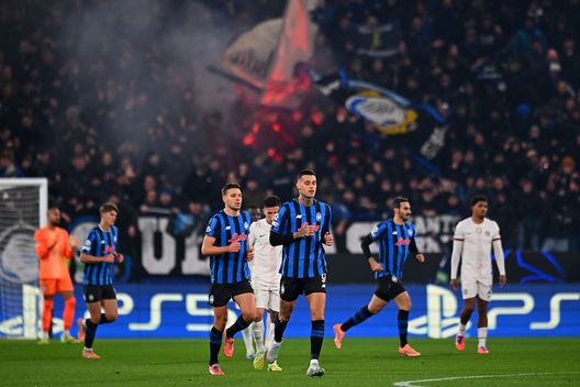 Gianluca Scamacca, Atalanta dopo il gol contro il Chelsea - Ph Getty Images Gianluca Scamacca, Atalanta - Ph Getty Images