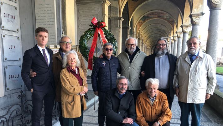 Grande Torino, commemorazione con Don Robella presso il Cimitero Monumentale - immagine 1