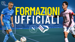 Napoli-Palermo, le formazioni ufficiali: turnover massiccio. Conte ne cambia dieci