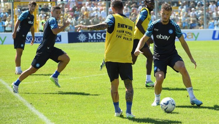 Castel di Sangro day 7, Garcia divide la squadra in due gruppi. A parte Rui e Gaetano - immagine 1