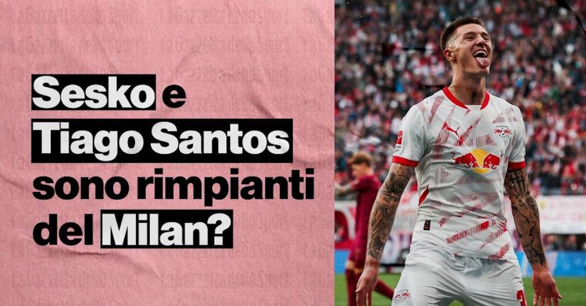 Calciomercato – Sesko e Tiago Santos, rimpianti del Milan? | VIDEO