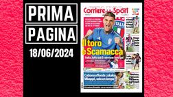 Prima pagina Corriere dello Sport: “Il toro è Scamacca”