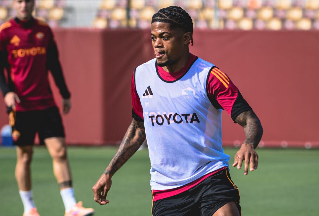 Trigoria, l’allenamento a due giorni da Roma-Inter – FOTO GALLERY - immagine 16