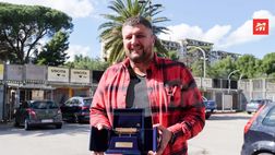 FOTO Palermo, Baldini al Barbera per donare Panchina d’Oro al club rosa (GALLERY)