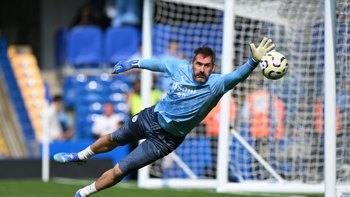 Scott Carson si ritira: ha vinto (quasi) tutto giocando solo quattro partite (Foto di Shaun Botterill/Getty Images) Scott Carson si ritira: ha vinto (quasi) tutto giocando solo quattro partite