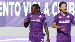 Fiorentina-Verona 3-1: Kean trascina la viola in cima alla classifica