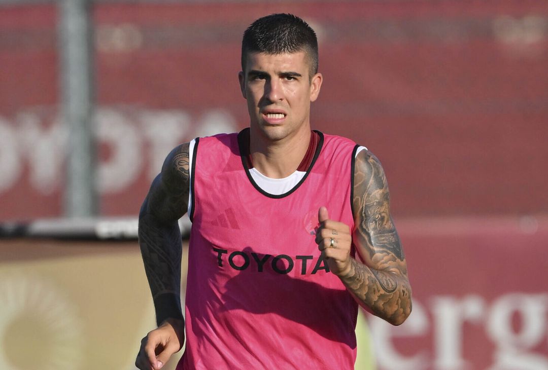 Roma, altro giorno di ritiro: l’allenamento di oggi a Trigoria – FOTO GALLERY - immagine 19