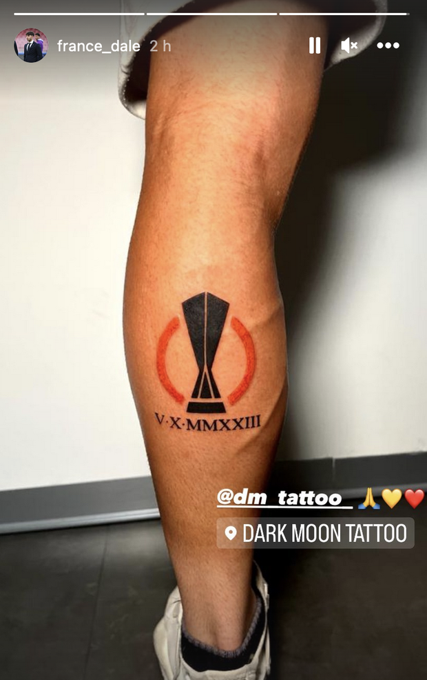 D’Alessio, l’esordio con la Roma impresso sulla pelle: ecco il suggestivo tatuaggio- immagine 2