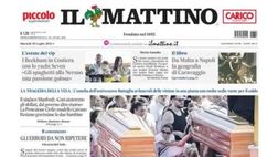 PRIMA PAGINA IL MATTINO OGGI: “Così Conte ha riacceso l’entusiasmo azzurro”