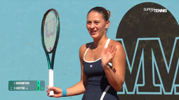 Kostyuk, il servizio vincente è surreale: incredibile a Madrid