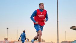 FCIN1908 – Frattesi, lavoro personalizzato ma resta in ritiro. Domani decide Inzaghi