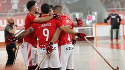Lisbona, derby di Hockey pista: ultras incappucciati come nelle curve calcistiche…