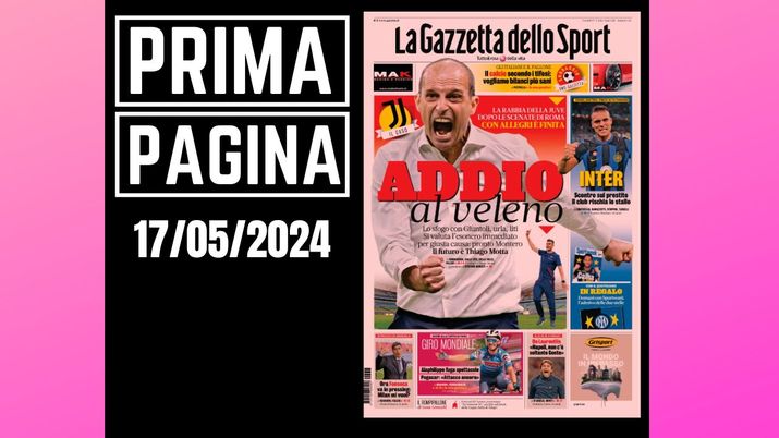 Prima pagina Gazzetta dello Sport: Fonseca in pressing, Milan mi vuoi?