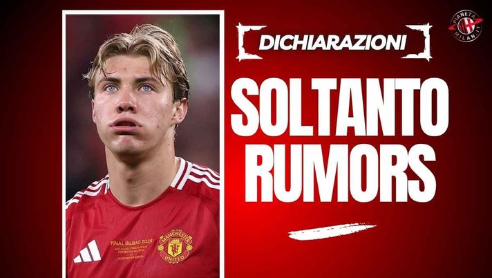 Calciomercato Milan, sfuma Hojlund per l'attacco? Le parole del danese