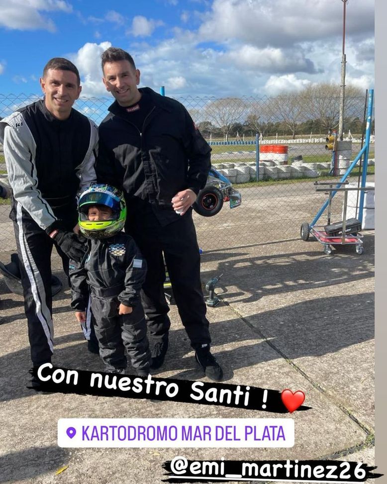 La passionaccia del Dibu Martinez: vacanze, estate in kart…- immagine 4