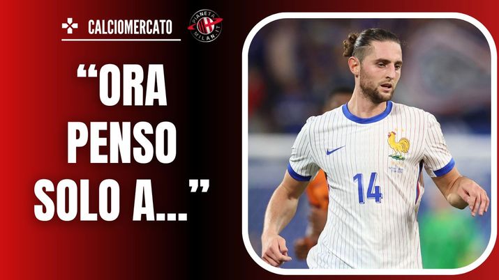calciomercato Milan - Adrien Rabiot