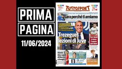 Prima pagina Tuttosport: “Trezeguet, lezioni di Juve”