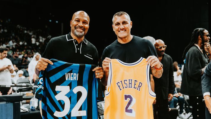 Serie A-Nba, evento ad Abu Dhabi con Vieri e Del Piero - immagine 1