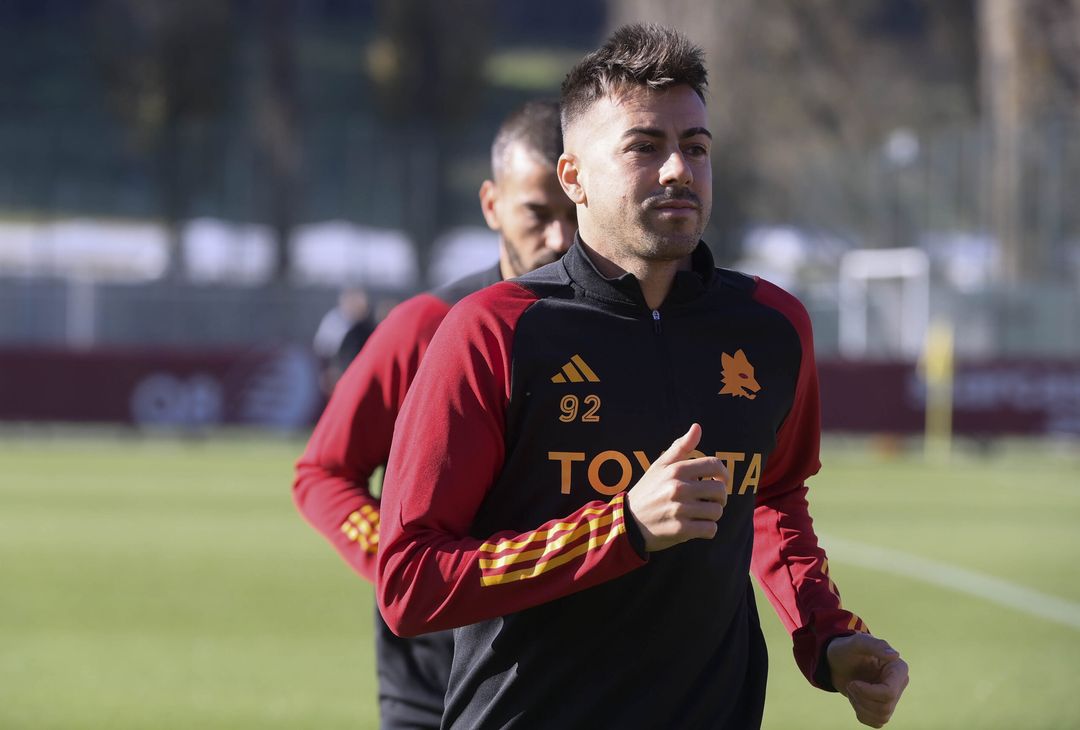 Roma, l’ultimo allenamento prima della Fiorentina – FOTO GALLERY - immagine 23