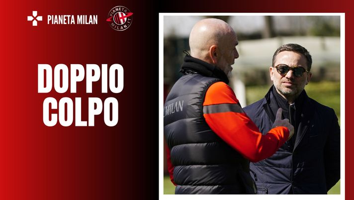Giorgio Furlani e Stefano Pioli (getty images)