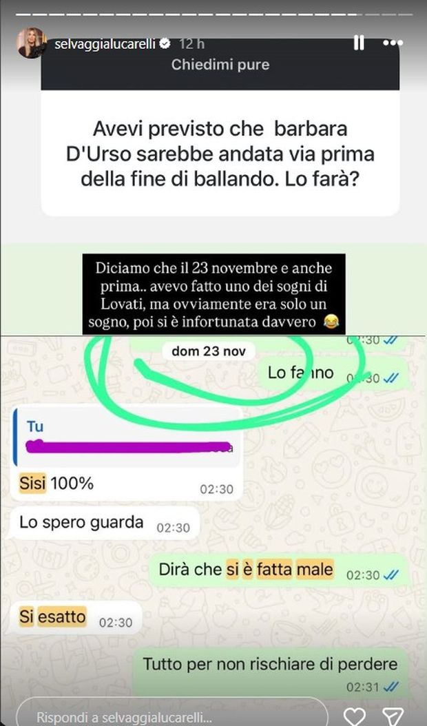Selvaggia Lucarelli e la ‘profezia’ su Barbara D’Urso: “Avevo fatto un sogno…”- immagine 4