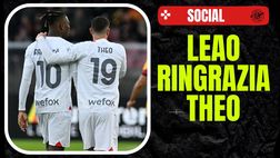 Milan, Theo Hernandez posta sui social: Leao risponde | FOTO