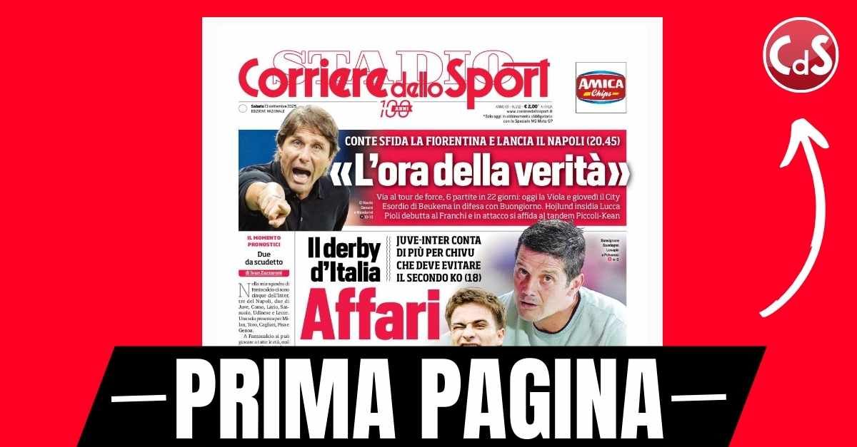 prima pagina corriere dello sport rabiot 8216ho scelto il milan per allegri 
