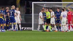 Fiorentina 1 tiro 1 gol, Verona beffato da Fagioli nel finale con rissa (0-1)