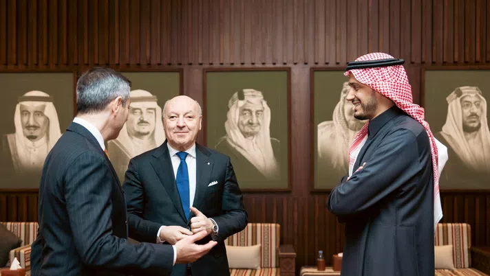 Arabia Saudita, Marotta ospite del principe Al-Saud: sul tavolo partnership Inter-Diriyah Club - immagine 1