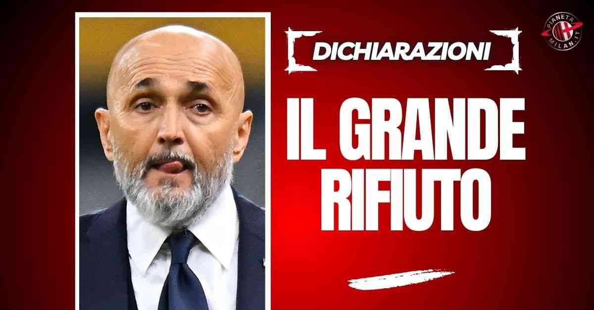 Allenatore Milan, Spalletti: “Ho rifiutato i rossoneri. Decisione sofferta, ma …” Allenatore Milan, Spalletti: “Ho rifiutato i rossoneri. Decisione sofferta, ma …”