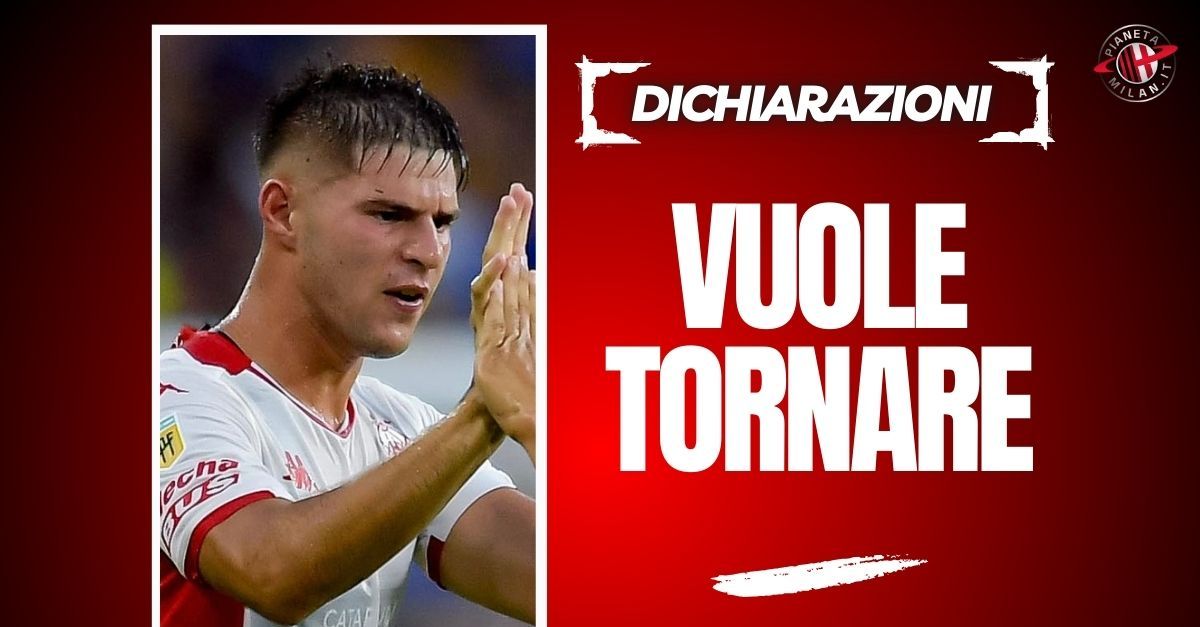 Pellegrino ai tifosi del Milan: “Abbiate fiducia in me: ora sono pronto” Pellegrino ai tifosi del Milan: “Abbiate fiducia in me: ora sono pronto”