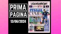 Prima pagina Gazzetta dello Sport: “Italia, e vai”