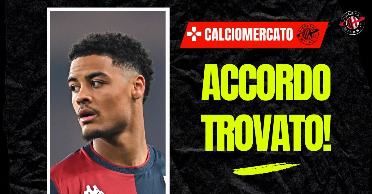 Calciomercato Milan, accordo totale con il Genoa per De Winter