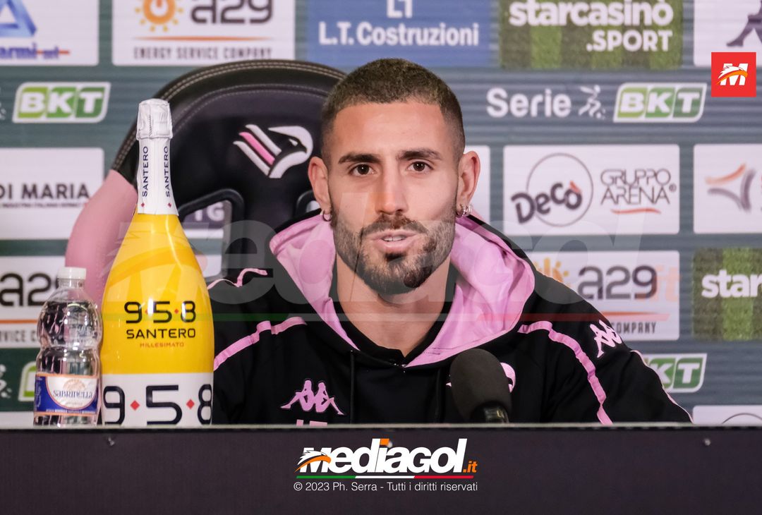 FOTO PALERMO, Gennaro tutino presentato in conferenza stampa (Gallery) - immagine 7