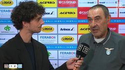 Sarri: “Lazio sta sbocciando ora? Stagione travagliata, ora siamo diversi. Futuro? Dipende da…”