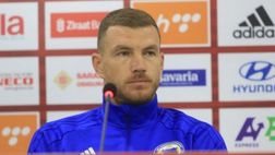 Dzeko al Fenerbahce? Edin tergiversa: “Dico che da mercoledì sono in ferie”