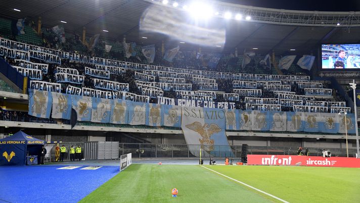 Tifosi Lazio a Verona Tifosi Lazio a Verona