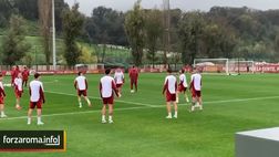 VIDEO – Trigoria, risate in rifinitura: Baldanzi sbaglia e i compagni lo stuzzicano