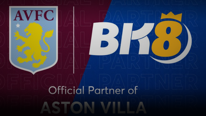 Aston Villa, brand di betting BK8 nuovo sponsor di maglia: i tifosi insorgono per un motivo Aston Villa, brand di betting BK8 nuovo sponsor di maglia: i tifosi insorgono per un motivo - immagine 1