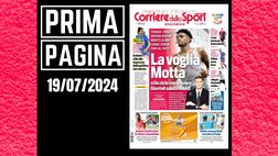 Prima pagina Corriere dello Sport: “La voglia Motta”