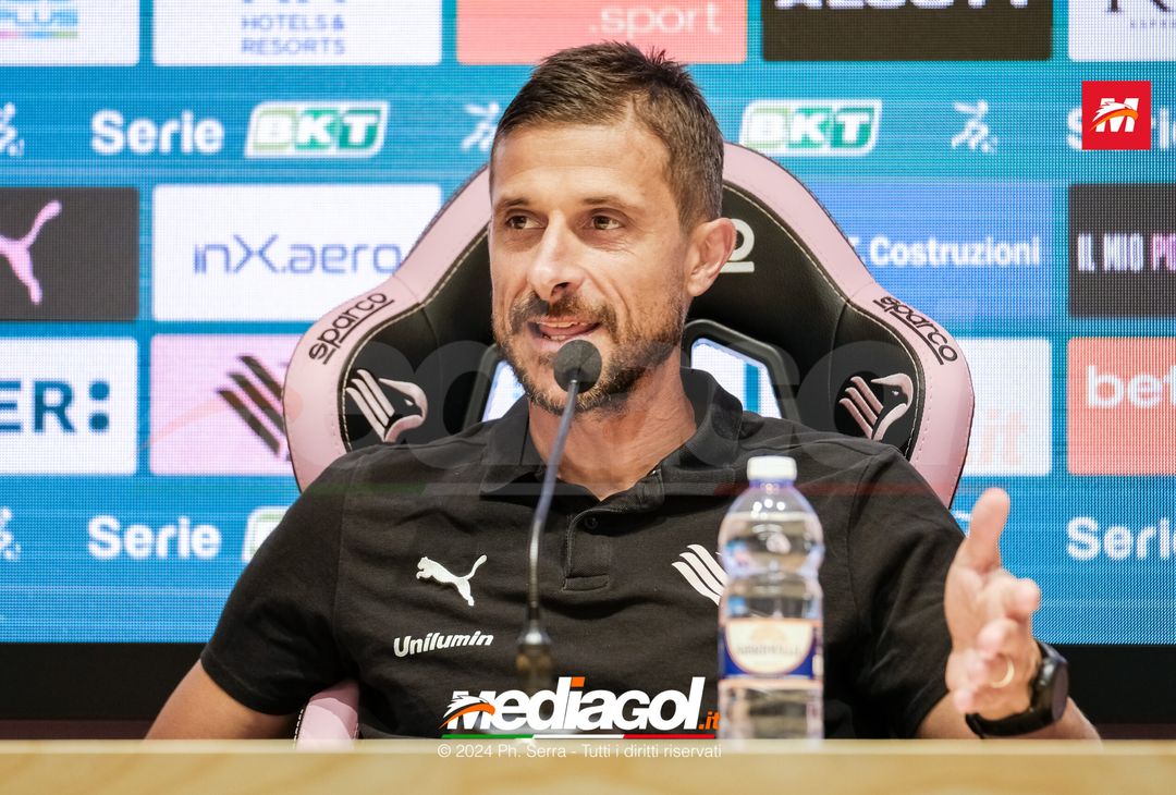 FOTO PALERMO, verso il Cosenza: mister Dionisi in conferenza stampa (GALLERY) - immagine 11