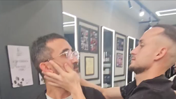 Lobotka, taglio di capelli ma non solo: autografato un oggetto particolare!